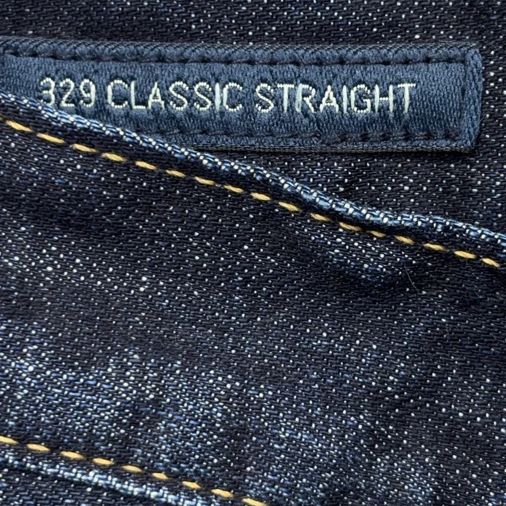 Lucky Brand 329 Classic Straight Jeans Mens 30x30 Indigo Blue Denim Stretch NWT